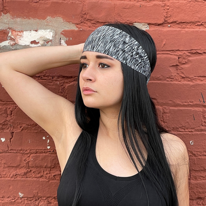 Extra-Wide Sport and Fitness Sweat Wicking Fitness Headband