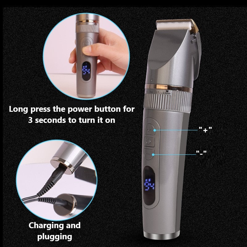 Professional Hair Clipper For Men Beard Trimmer Machine