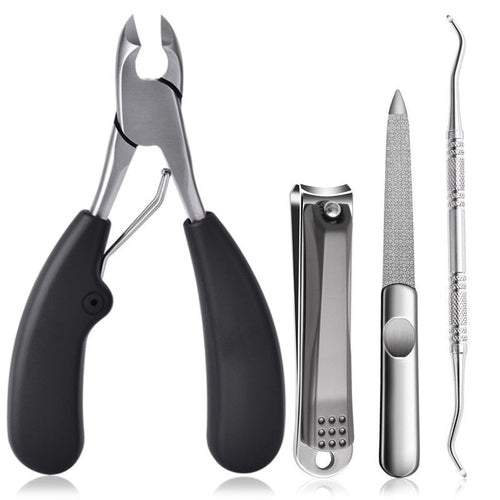 Black Toe Nail Clippers Nail Correction Thick Nails Ingrown Toenails