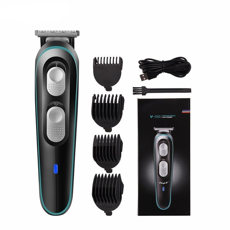 2 In 1 Electric Hair Clipper Beard Trimmer For Men Cordless