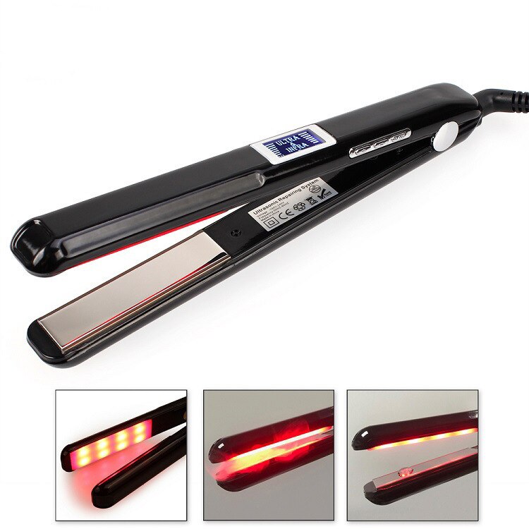 Hair Straightener Infrared and Ultrasonic Profession Cold Hair Care