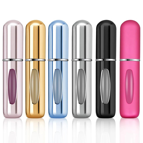 1/6Pcs/Set Travel Perfume Refill Bottle Portable Mini Atomizer