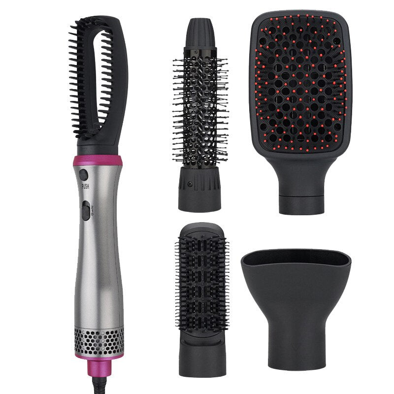 Newly Upgraded Multifunctional Hot Air Comb 5 in 1 Hairstyle Curling