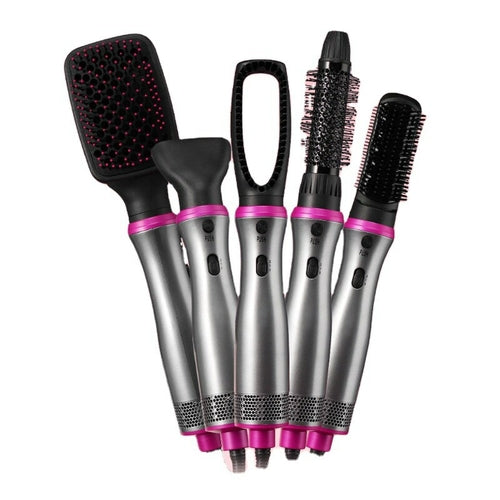 Newly Upgraded Multifunctional Hot Air Comb 5 in 1 Hairstyle Curling