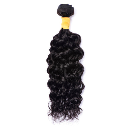 Water Wave Virgin Human Hair Bundles Remy Hair-12A