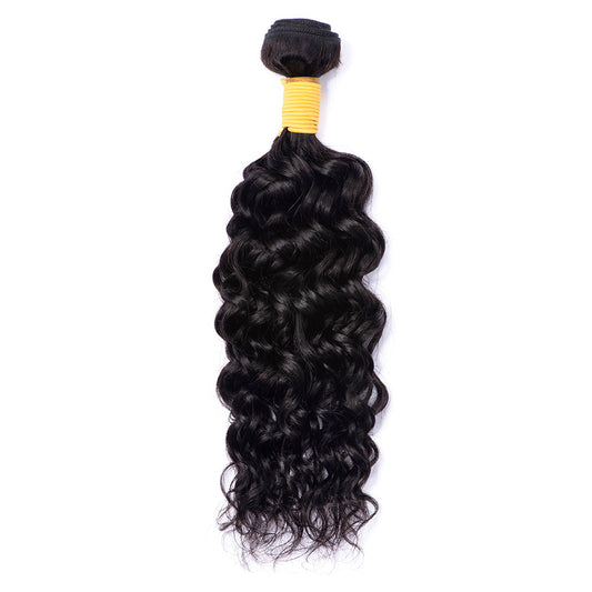 Water Wave Virgin Human Hair Bundles Remy Hair-12A