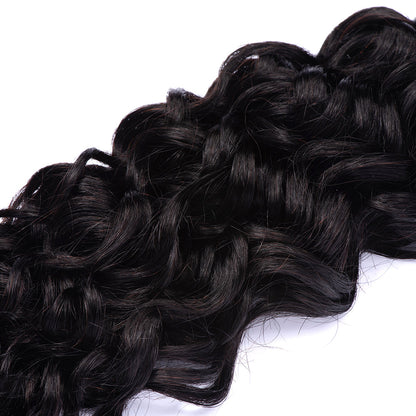 Water Wave Virgin Human Hair Bundles Remy Hair-12A