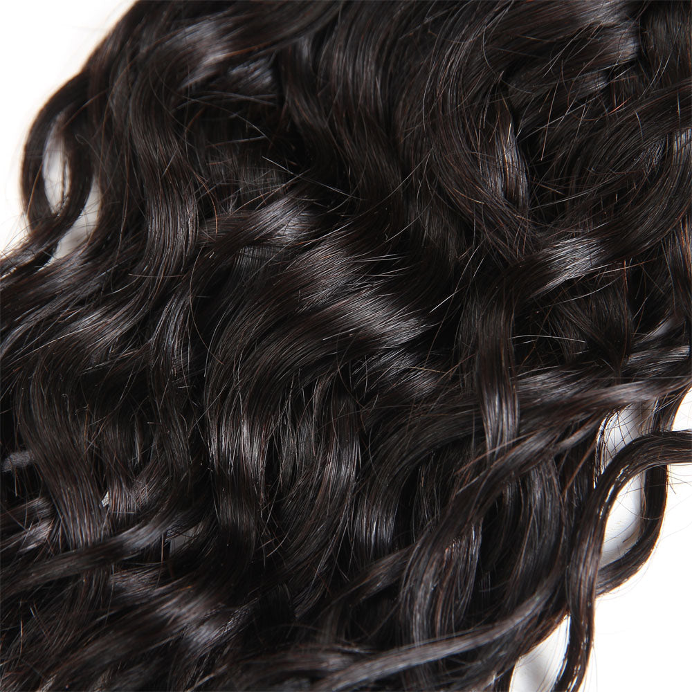 Water Wave Virgin Human Hair Bundles Remy Hair-12A