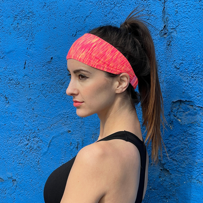 Extra-Wide Sport and Fitness Sweat Wicking Fitness Headband