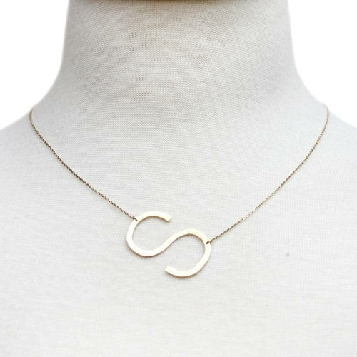 Monogram Collection Initial Necklace